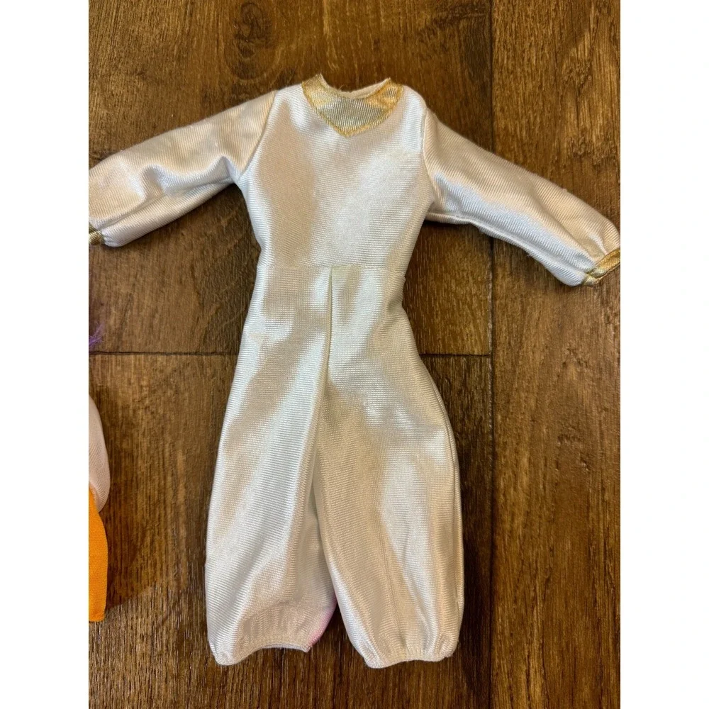 Vintage Mattel Disney Aladdin Ken Outfit Doll Clothes Head Piece‎ Jumpsuit 1992